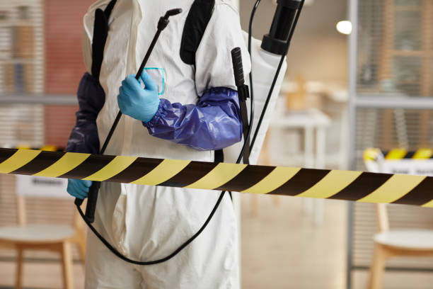 Professional Blood Cleanup technician working in Preston, CT